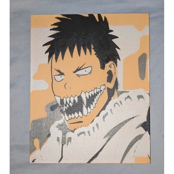 Kaiju No 8 Spray Paint Art Piece - Picture 2 of 2